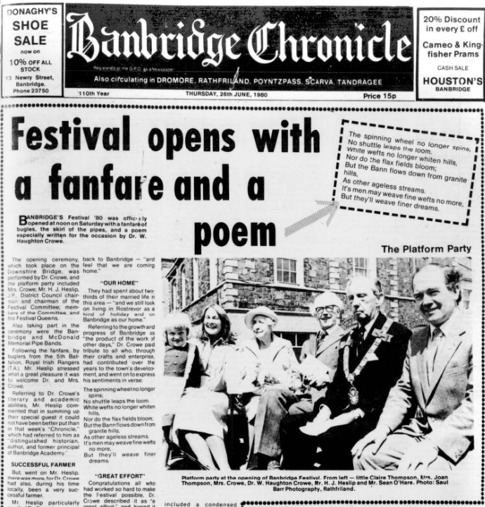 This week we've added one brand new title from Northern Ireland - the Banbridge Chronicle - to The Archive, with over 300,000 brand new pages joining us in all from across the UK. Find out more in our weekly blog: bit.ly/3JG7tkg #TuesdayTitles