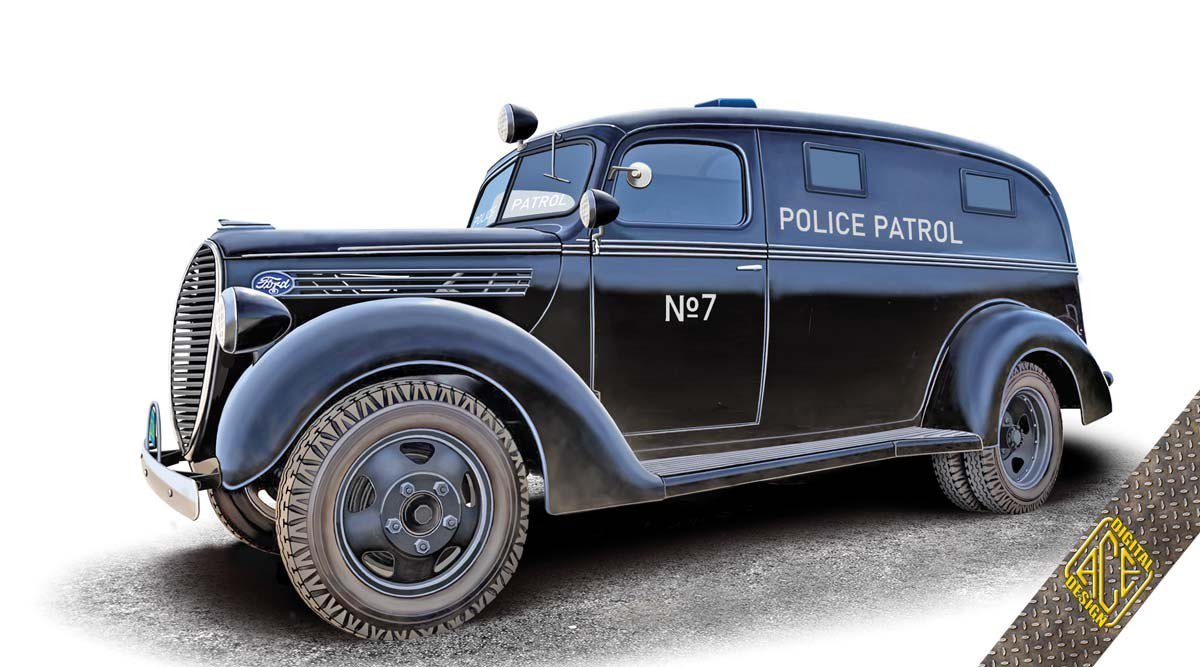 Ace Model’den 1:72 ölçek Ford Panelvan,1939. #modofwar #scalemodels #acemodel