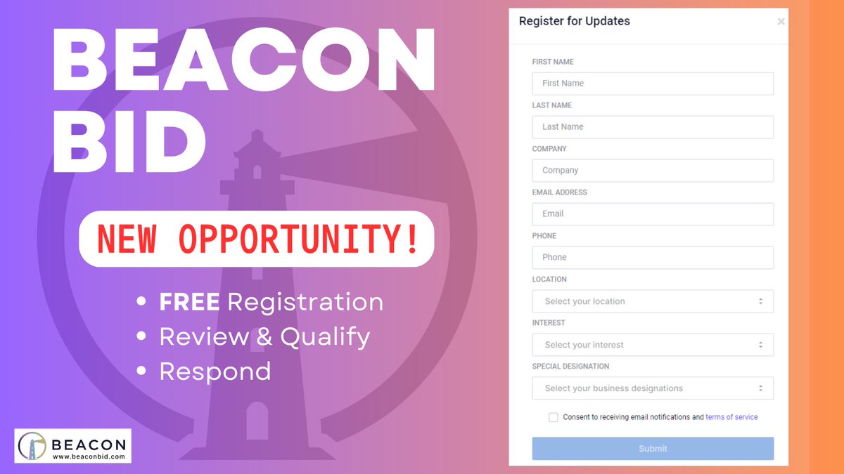 🔴 Invitation to Bid 📍Polk County, TX 📢 2024-18 Upgrade of Fuel System at 110 Allie Bean 📅 Due Date: 5/10/24, 130 PM CDT Details: beaconbid.com/solicitations/… #FuelManagementSystem #BeaconBid