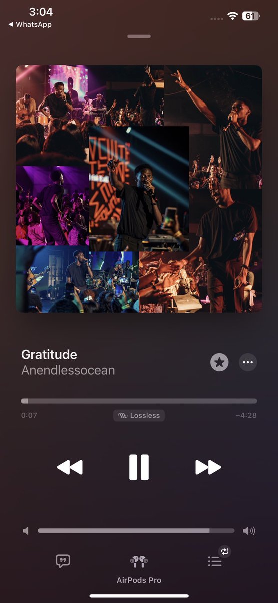 @anendlessocean_ I just want to thank you for the song “Gratitude”. It is the most beautiful song I’ve heard this year. My birthday was 2 weeks ago, and it came with alot of anxiety and a weary sense of un-accomplishment, coupled with sorrow from a list of loved ones i lost in