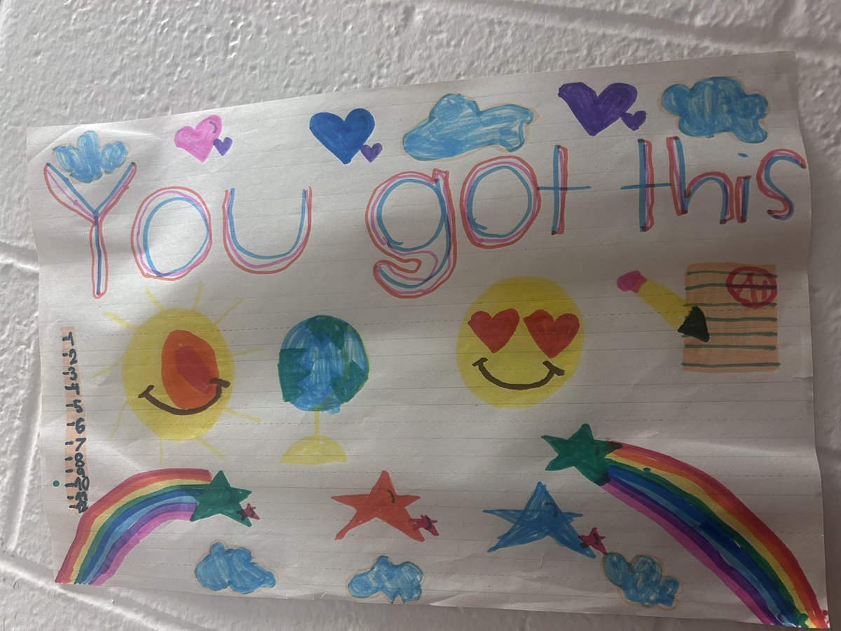 Our second graders have a message for our MCAPers! #TestingSeason