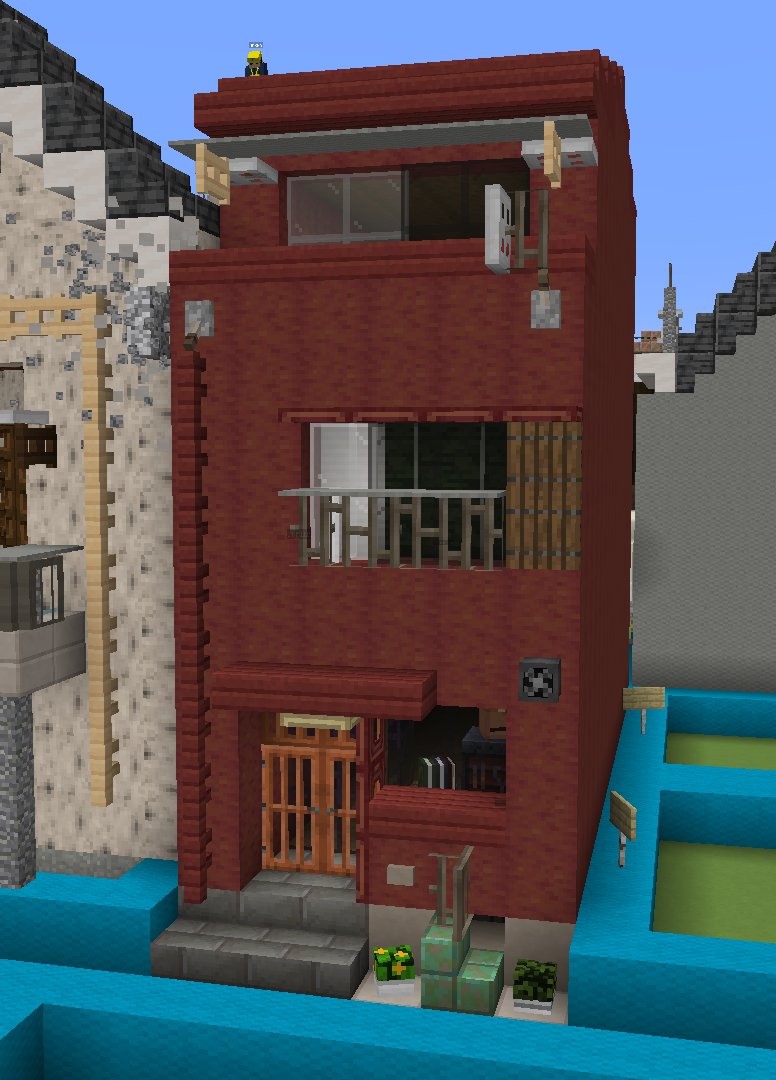 三階建てのおうち
#佐山県 #Minecraft