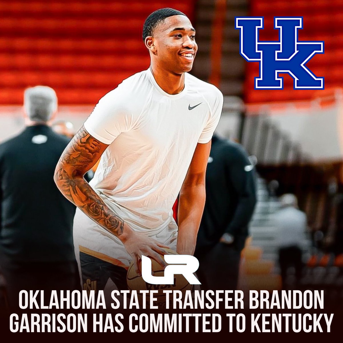 NEWS: Oklahoma State transfer Brandon Garrison has committed to Kentucky, he announced. Garrison is a former McDonald’s All-American who spent just one season at Oklahoma State. Started 29 of 32 games played this season. He averaged 7.5PPG, 5.3RPG, 1.5APG and 1.5BPG this…