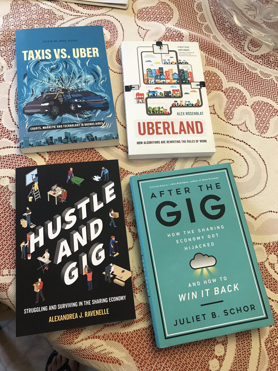 I have been puzzled and fascinated by the gig economy and the B2B phenomena (AirBnB, ridesharing). Thanks to all respondents to my query. I got these four, to start wrapping my head around these.