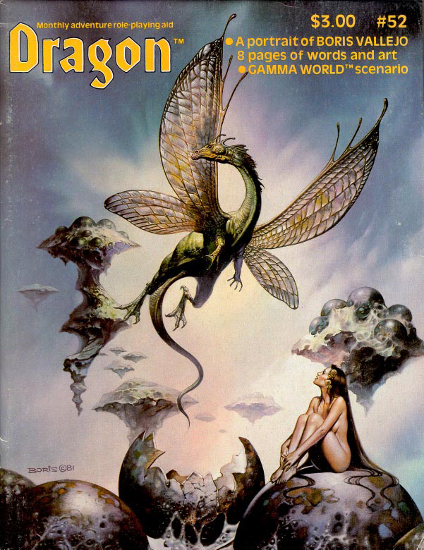 Dragon #52 by Boris Vallejo
#DnD #FantasyArt