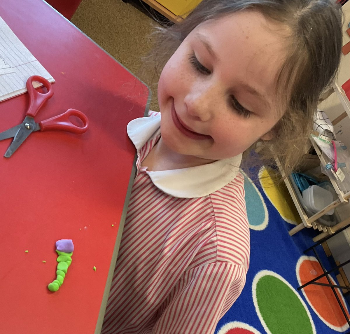 'Who lives in a house like this?' In science year two have been learning about mini-beasts and microhabitats- sketching, painting and modelling with clay as well as writing evidence lead to a fantastic and very busy lesson!