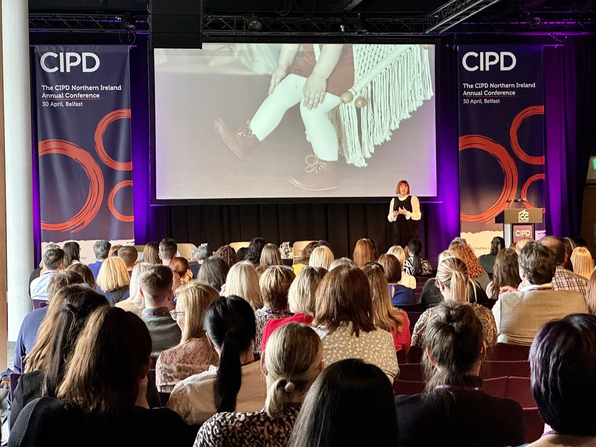 Belonging is important. Walk towards discomfort and embrace change. 
@callybeaton 

#CIPDNIConf24