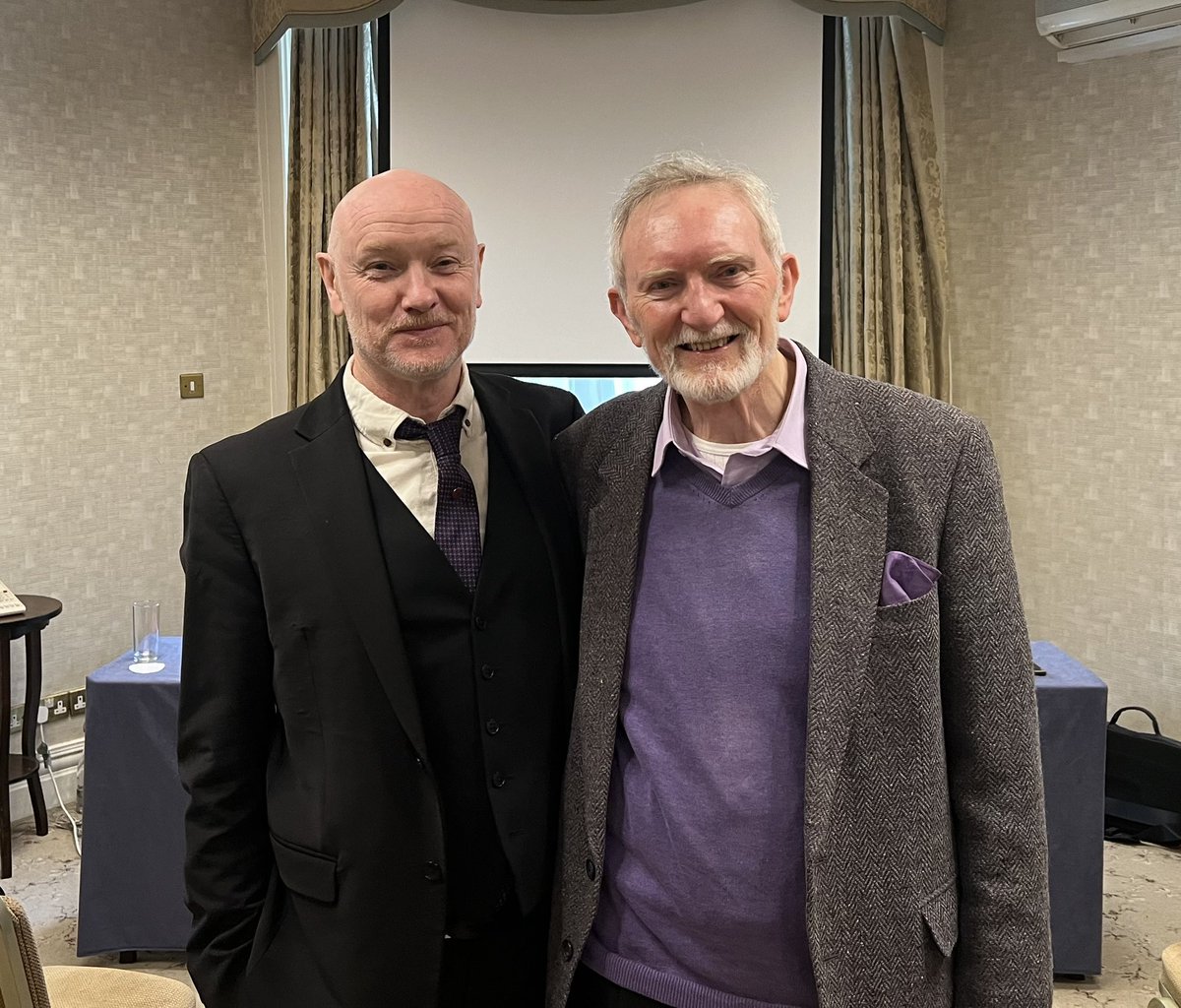 Delighted with myself for getting pic with Irish civil rights legend Michael Farrell at Dublin release of Bitter Legacy, new report on State impunity in Northern Ireland conflict