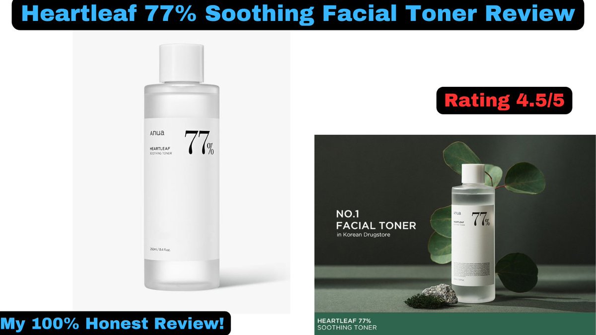 Heartleaf 77% Soothing Facial Toner Review with Special 28% off
See the full Heartleaf 77% Soothing Facial Toner Review:legitrecommendations.com/2024/04/29/hea…
#Heartleaf77%SoothingFacialTonerReview #SkincareEssentials #RadiantSkin #toner #GlowingComplexion #SkinSoothing #NaturalSkincare #Skins