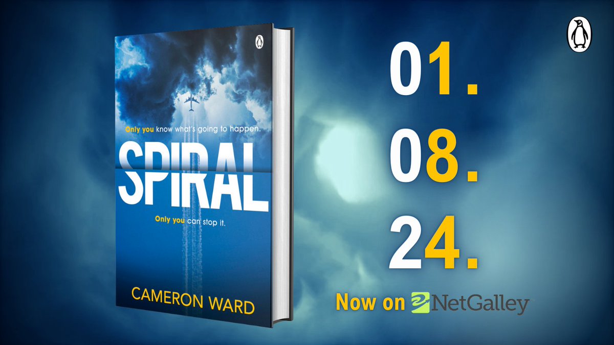 Ten hours into your routine flight, the engines fail and you and everyone onboard die instantly . . . Until you wake up, an hour before the crash Can you beat the clock - and save yourself? #Spiral by @AuthorCamWard, now on NetGalley: netgalley.com/catalog/book/3…