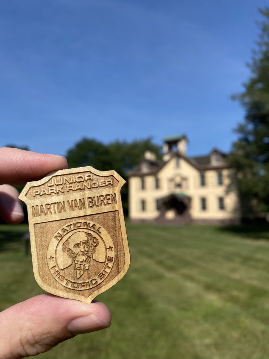 #ParkChat Nearly all national parks participate in the Junior Ranger program and MVBNHS recently got new badges that really show off Van Buren's #MartinChops. Q9: In your opinion, what are the BEST Junior Ranger badges or programs?
