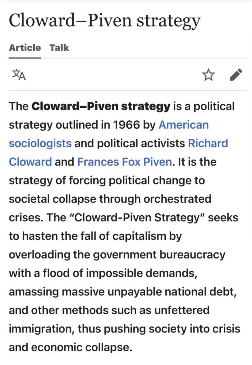 @wayotworld Cloward-Piven-Strategy