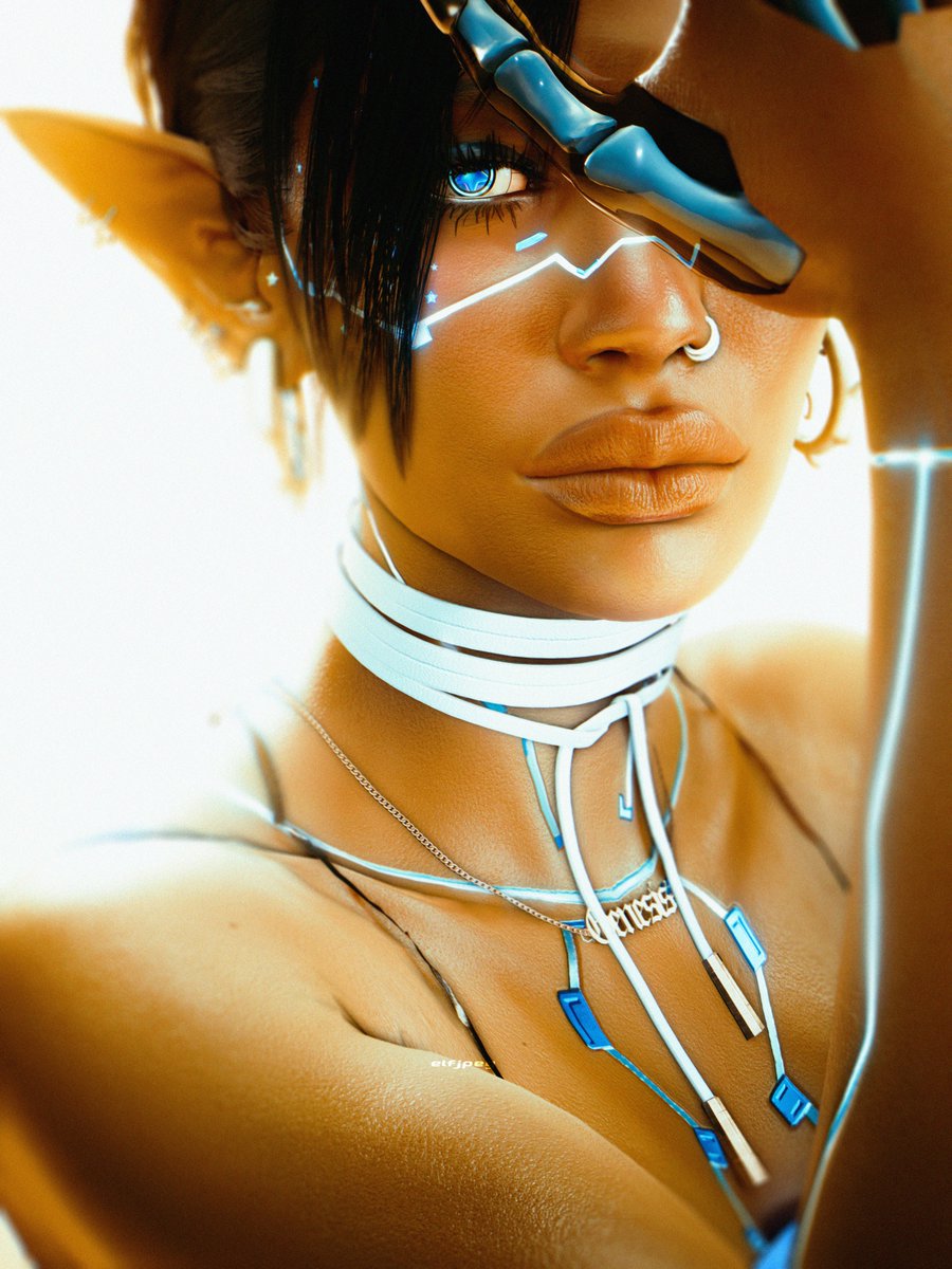 the sun's embrace. new necklace by beaniebby. #Cyberpunk2077 #Cyberpunk2077PhotoMode