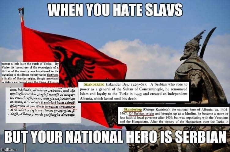 Skanderbeg was a Serb