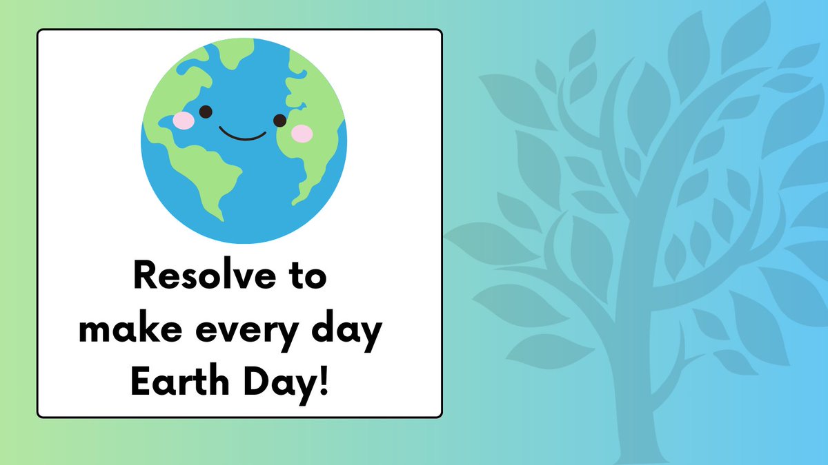 As we conclude Earth Month, we encourage you to think about how you can make every day Earth Day! Not sure where to start? 🌍 Here are 52 ideas for how to take action year-round in protecting our marvelous planet at bit.ly/2FPxAWp!