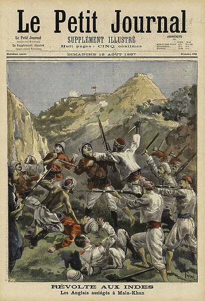 Siege of Malakand, 1897

“British troops on the North West (Pakhtunkhwa) under attack from Pashtun tribesmen„