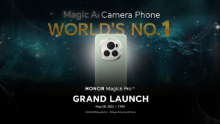 Unlock the Power of Magic AI Camera Phone, HONOR Magic6 Pro Launching on May 8 - wheresrr.com/2024/04/30/bus… #WheresRR #honor #MagicAICameraPhone #HONORMagic6Pro #latest #news #newest #update