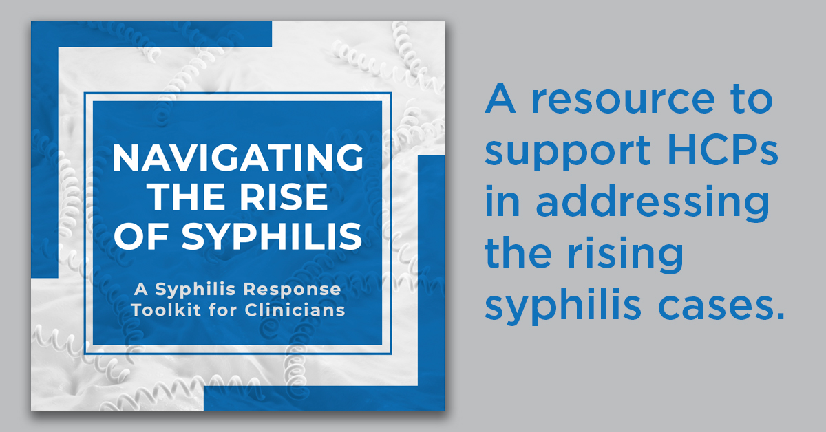 Syphilis is a significant public health threat in the US, with cases reaching their highest levels since the 1950s. 'Navigating the Rise of Syphilis' is a resource to raise awareness and support HCPs in effectively addressing the rising rates of syphilis. hubs.ly/Q02vxQzS0