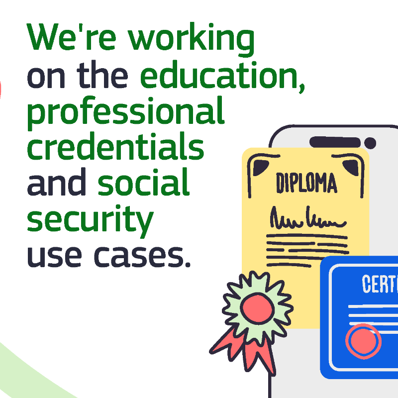 EUdigitalID's tweet photo. DC4EU is a Large Scale Pilot project supporting the free movement of citizens, learners and workers. They are actively working on the social security, education certification and professional qualifications use cases. 

@DC4EU_project

👇 Visit our website to learn more: