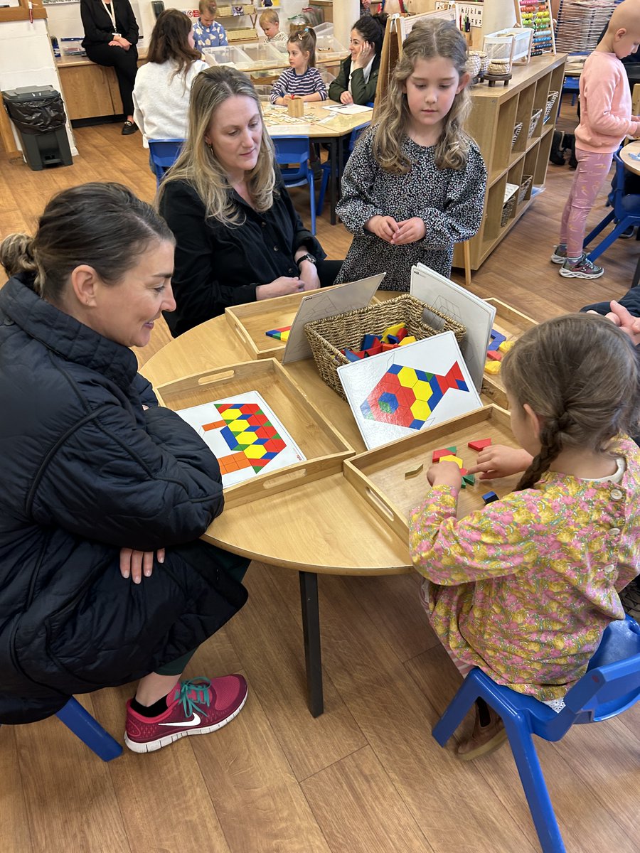 Another successful Stay and Play in Nursery. Our focus was ‘Maths in Action’ and the children engaged with their parents in Maths related activities throughout our learning space. It was wonderful to see so many parents and the children loved sharing their learning through play!