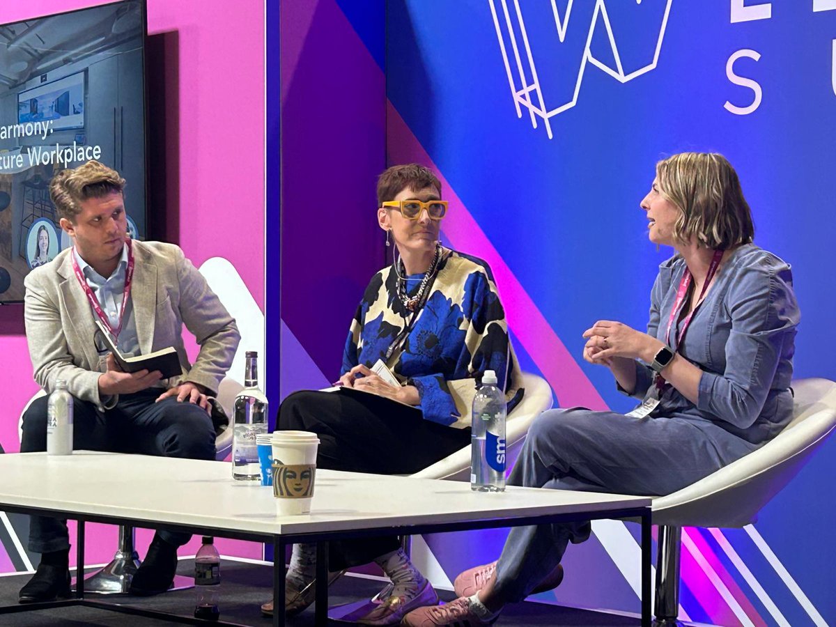 Tom Woodley hosted a fantastic panel session at The @WorkplaceEvent on the future of hybrid working with Hannah Wilson and Monica Parker.

Download our whitepaper, in collaboration with @be_hotbox, here 👉 yourworkspace.com/landingpage/hy…
 
#TWE2024 #TheWorkplaceEvent #HybridWorking