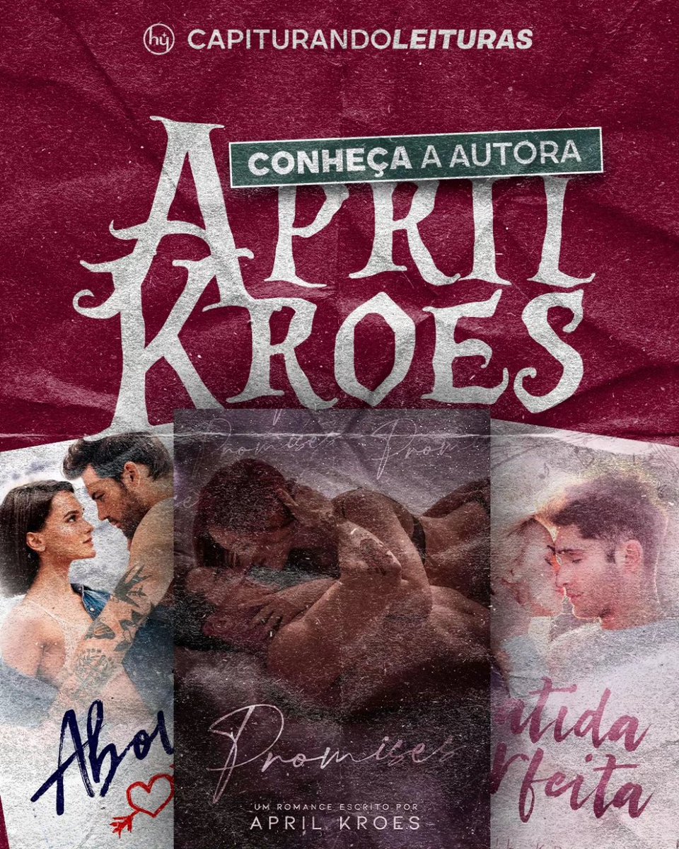 — Conheça os livros da autora April Kroes • a Thread

— RT para chegar em mais gente.