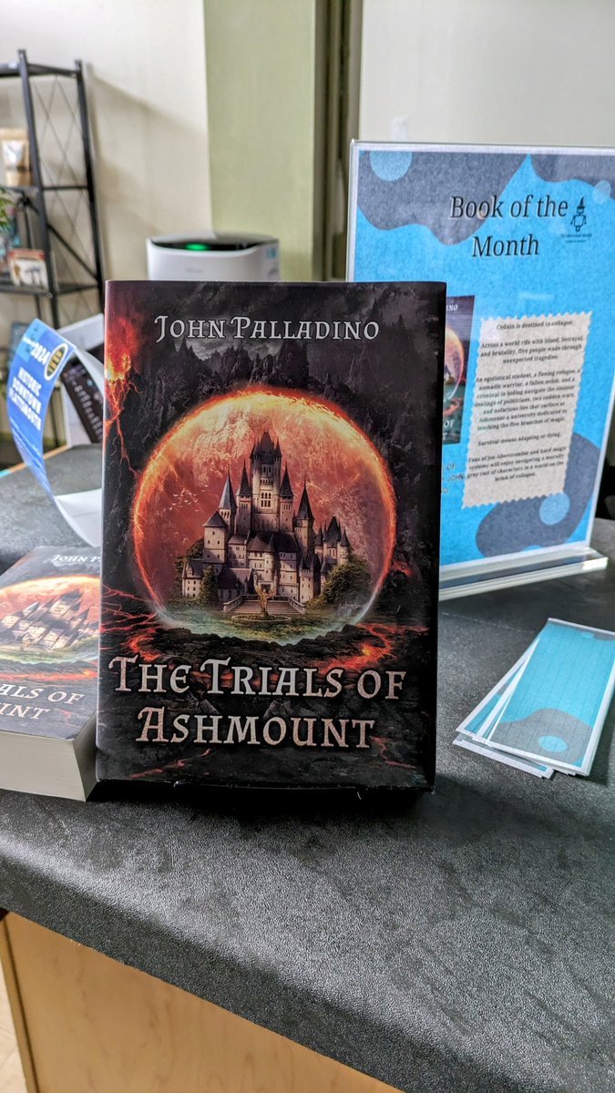 Today is the final day to pick up Trials of Ashmount by @AGrimBastard while it's the Book of the Month!