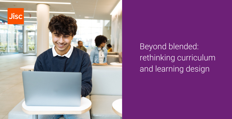 The new beyond blended guide launched today to help universities rethink curriculum design! 🎉 Find out more here 👉 ji.sc/3weRshS