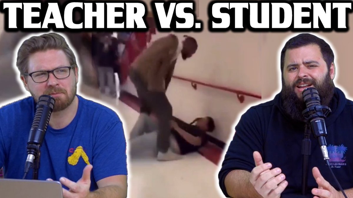 🚨NEW EPISODE OUT NOW!🚨 Substitute Teacher Beats Up Student Over Word - EP166 WATCH: youtu.be/tk4LkUXWjig