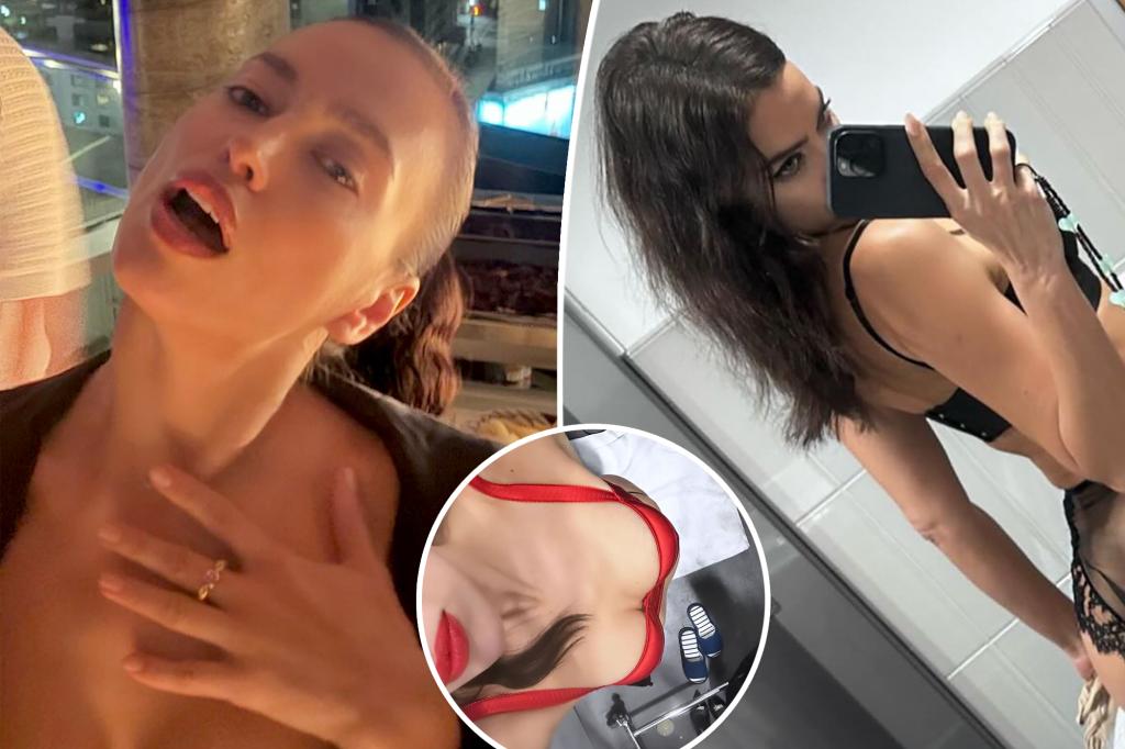 Irina Shayk shares sultry lingerie selfie while ‘boyfriend shopping’ trib.al/aKWZtSz