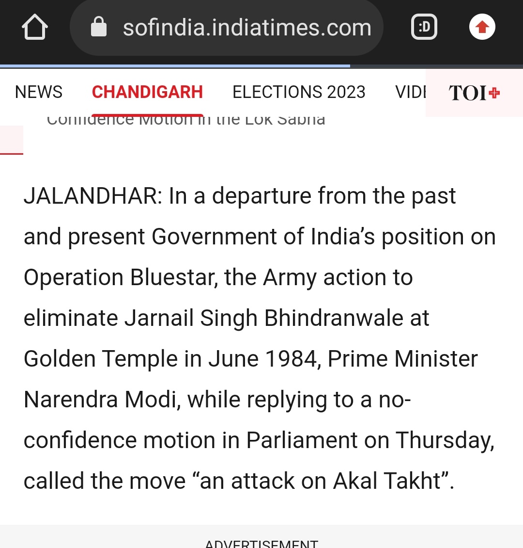 @ArvindMohapatr3 @Mr_Chhinra Modi BJP is ISI agent.

Modi BJP did Balakot joke to boost credibility of Pakistan and they opened Kartarpur Corridor despite warnings.

Modi condemned Operation Blue Star and Mizoram operation in Parliament.

Only ISI agents could do all this!