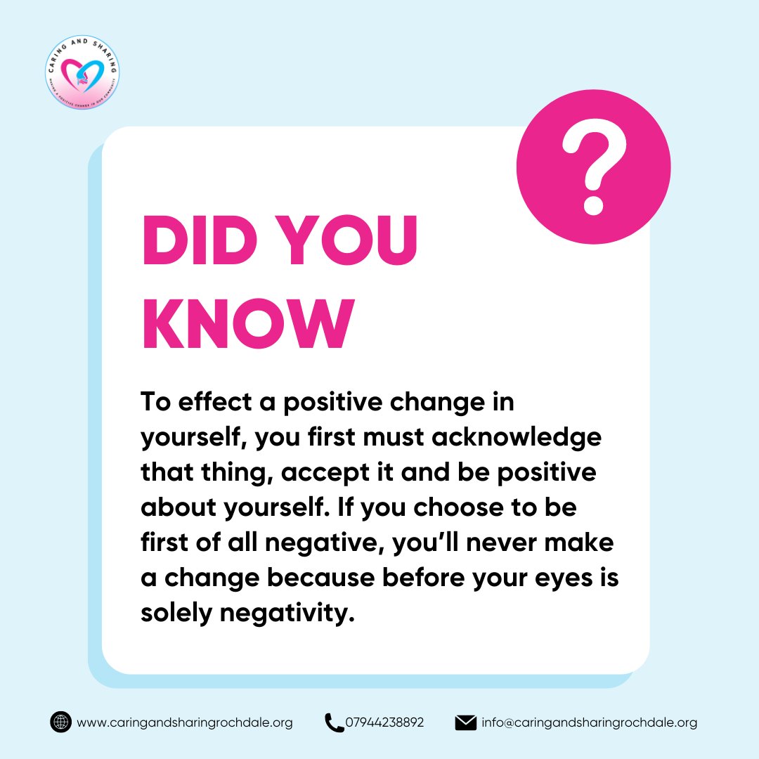 Have you noticed? When you cooperate with yourself, acknowledge your habits, and choose to be positive, you're well on your path to transformation, and you will love every step. Know that we are here for you whenever you need us! Reach out today. #love #positivity #change