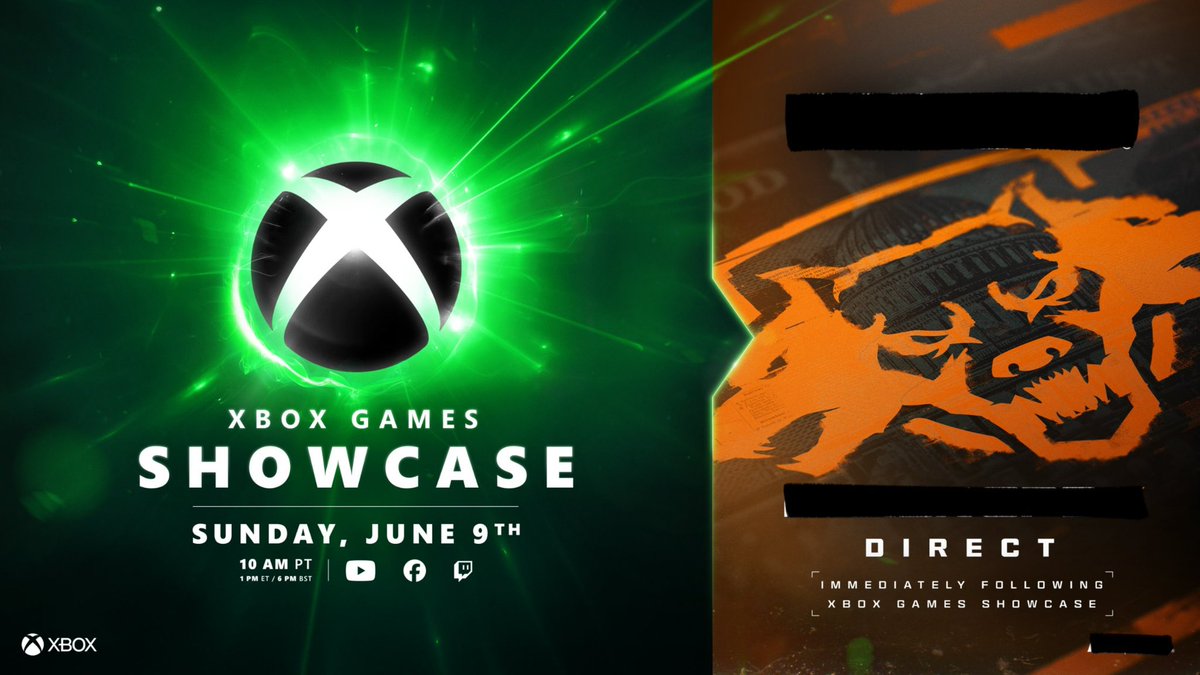 XBOX anuncia que hará su conferencia anual del 'No-E3' para el próximo 9 de Junio.

Se ha anunciado como un GRAN evento de XBOX junto a Activision-Blizzard-King-Zenimax.

Tras él, habrá un 'direct' secreto sobre una saga 'muy querida'. Se rumorea que es 'Call of Duty'.