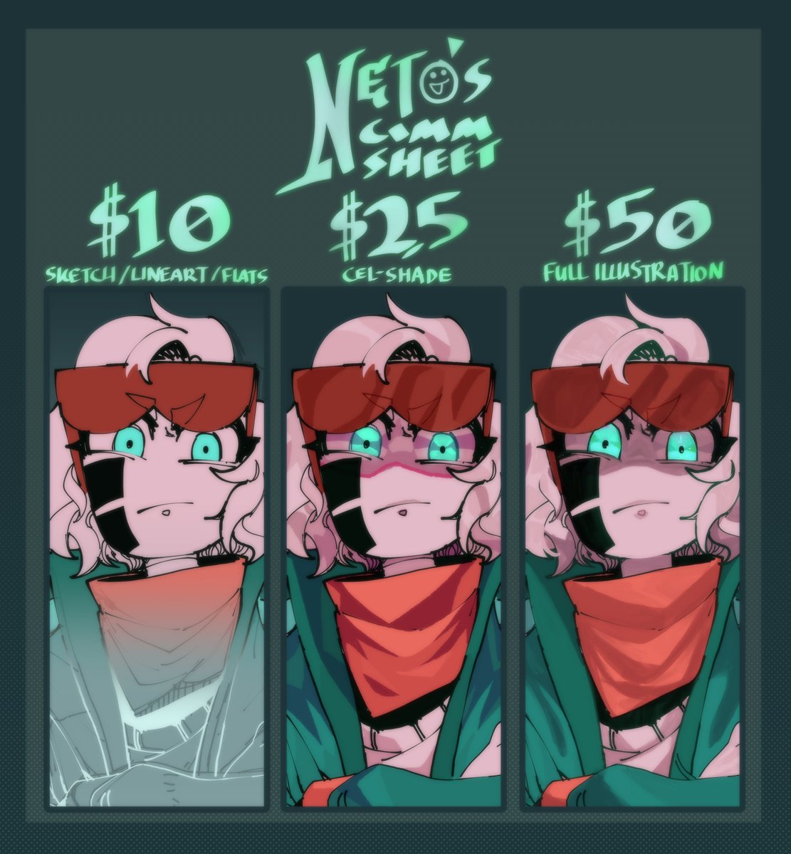netonotnero's tweet image. the thing is open
netocommissions.carrd.co
