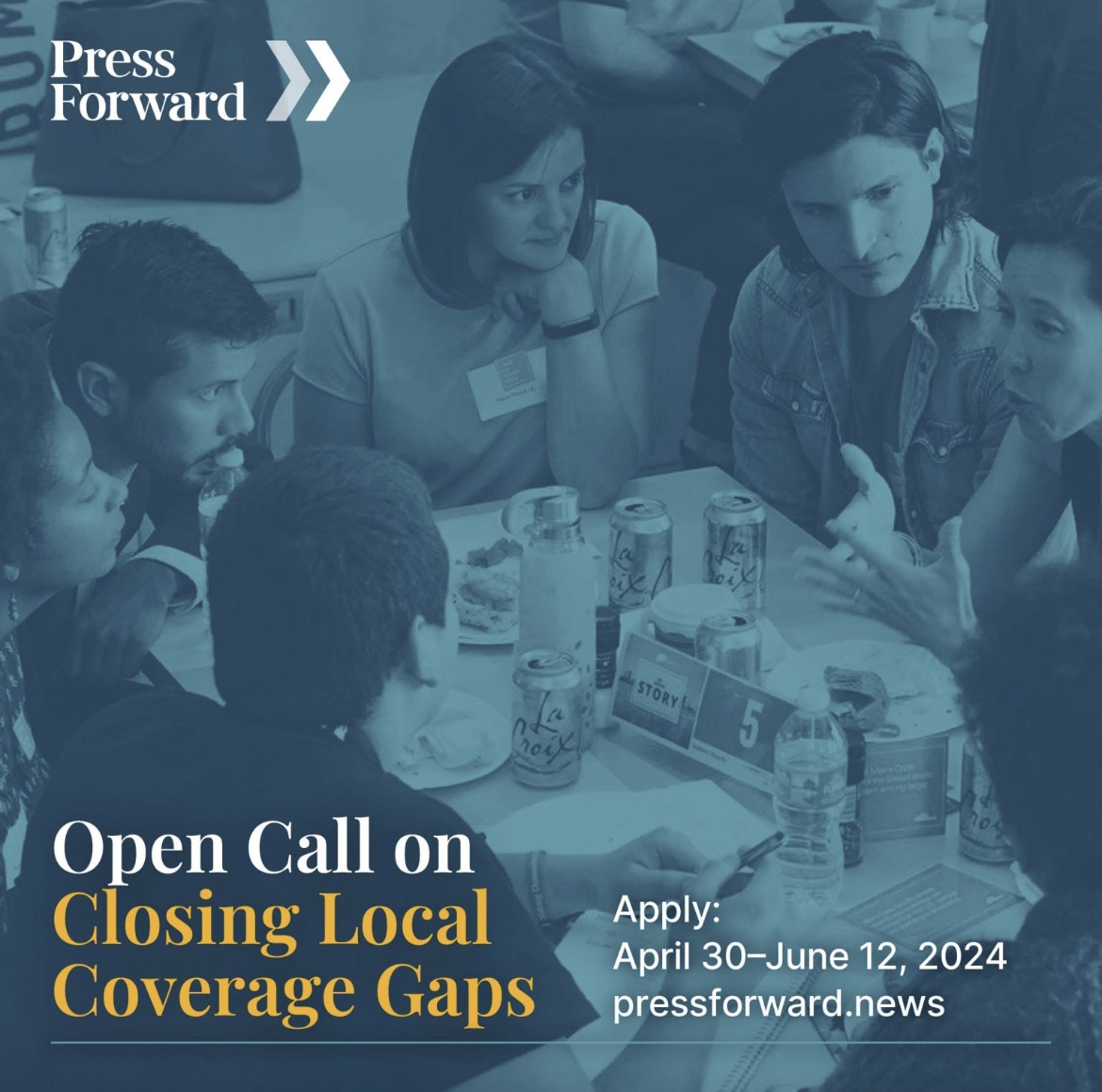 The @pressforward Open Call on Closing Local Coverage Gaps opens today, April 30th.  Click the link below to learn more about the eligibility. #Journalism #LocalNews 

pressforward.news/press-forward-…