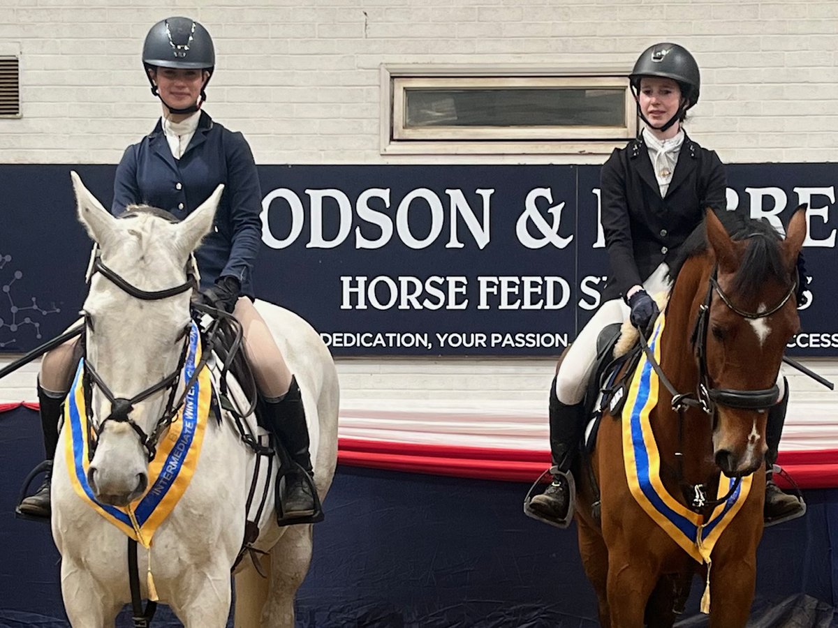 Congratulations to Chloe (Year 9) and Bethany (Year 13) who took part in the British Riding Club's Intermediate Winter Showjumping Championships in Lincolnshire this weekend. Their team came second, a brilliant achievement! 👏 #NorwichHighSchoolforGirls #MadebyGirls #Equestrian