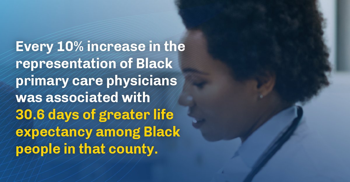 As we close out National Minority Health month, it’s critical we support diversifying our health workforce. A more diverse healthcare system only leads to better results. It's time to prioritize diversity in our health workforce!