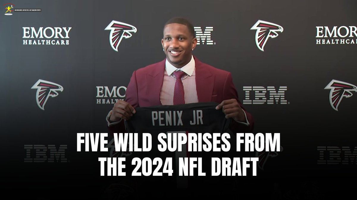 In this article, we will discuss the surprising moves from a wild 2024 NFL draft.➡️ tinyurl.com/crz4fda6

#NFL #NFLpl #NFLDraft2024 #NFlying #NFLTwitter #nflxespn #NFLToday #MichaelPenixJr