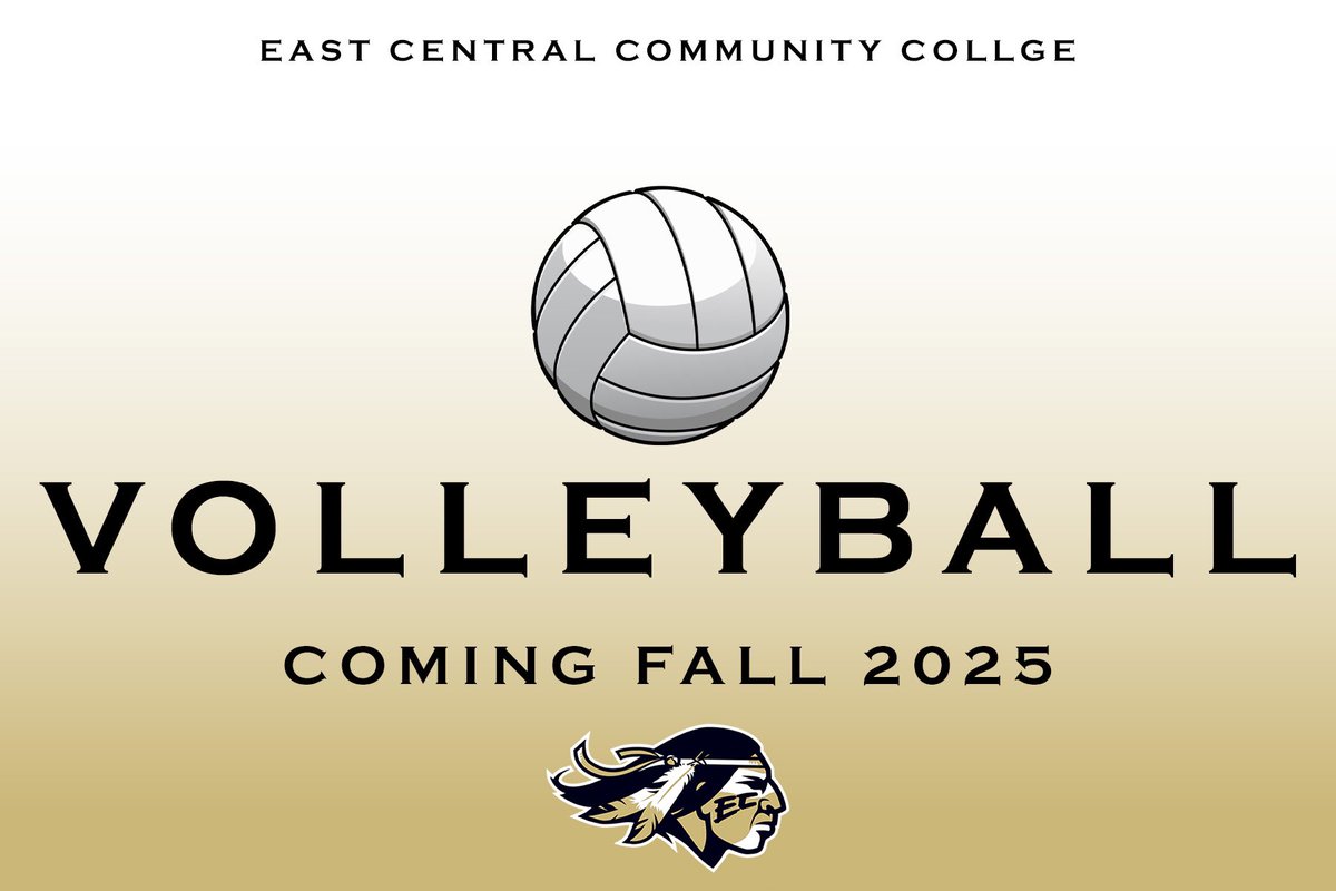 ECCC is launching a new NJCAA-sanctioned women's volleyball team in fall 2025, bringing the total sports offered to 13! 📰 : ecccathletics.com/general/2023-2…