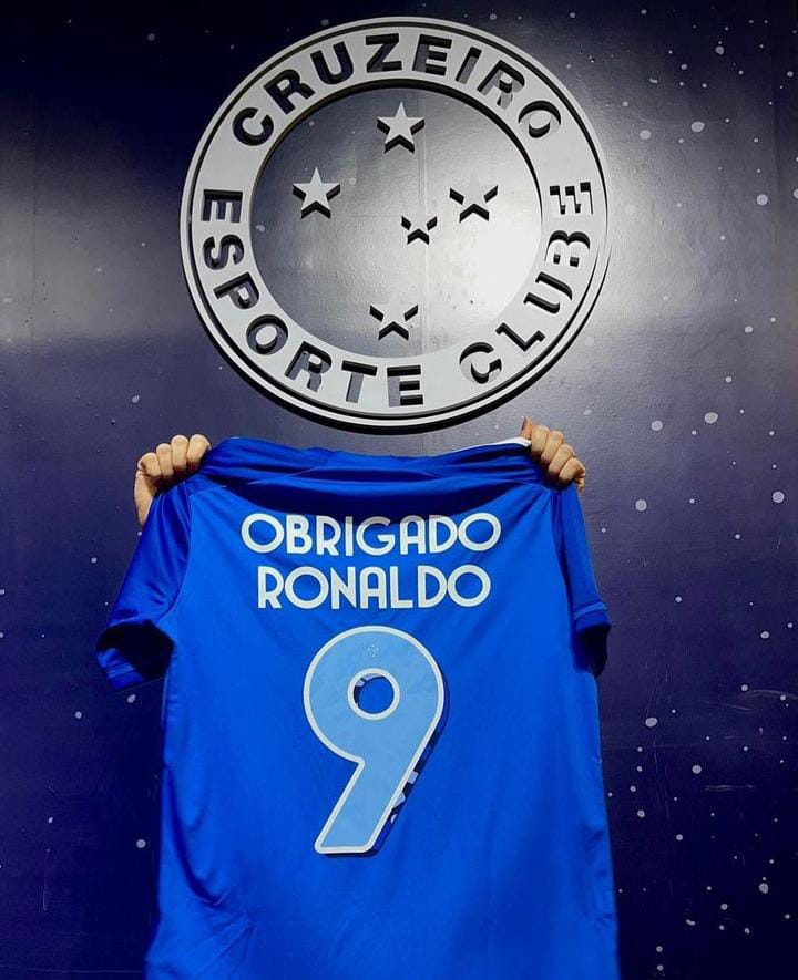 Obrigada @Ronaldo #Gratidão
#FechadoComOCruzeiro