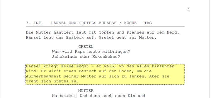 PreProducer's tweet image. Über den Bereich "Drehbuchvergleich" können nun PDFs des Drehbuchs erzeugt werden, in denen Änderungen gegenüber der Vergleichsfassung farblich markiert sind.