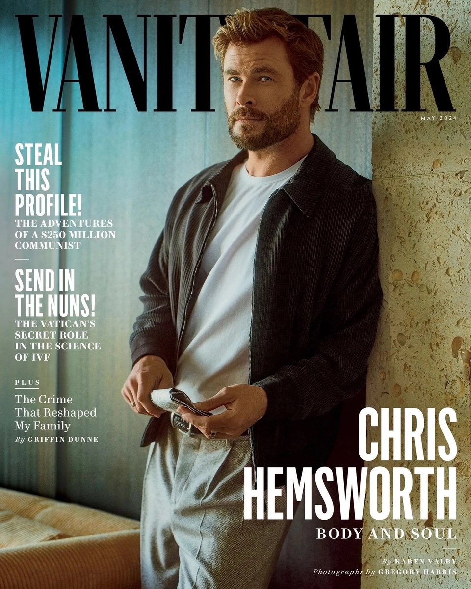 Chris Hemsworth for Vanity Fair - May 2024 #chrishemsworth