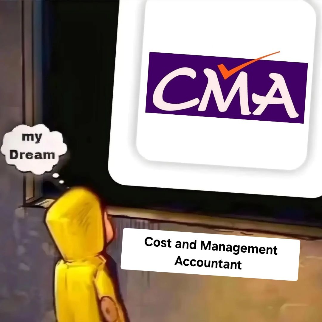 Dream CMA 👨‍🎓 
#CMA #CS #CA #ICAI #ICMAI #ICSI