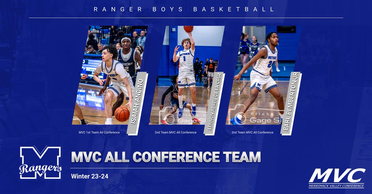 The MVC recently announced its MVC Boys Basketball All Conference team and we would like to Congratulate Isaiah, Lennon and Earl on being named to the All Conference Team.  Way to go Boys!