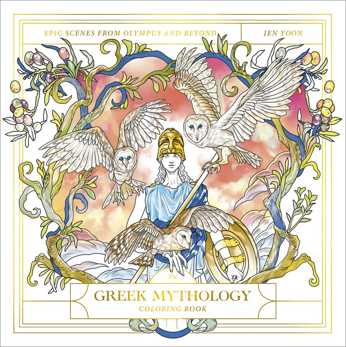 #SVAwesome: #SVA MFA Illustration as Visual Essay student Jen Yoon’s (BFA 2019 Illustration) new book, The Greek Mythology Coloring Book, comes out on Tuesday, June 11. Via jenyoonart.com. jenyoonart.com