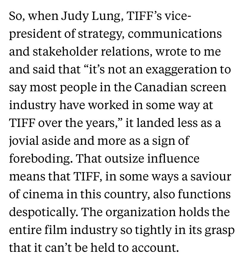 “We didn’t have that clear vision of ‘This is what this company is.’”

Once more sharing my longform reported feature @cdnbiz on the TIFF LIGHTBOX: canadianbusiness.com/ideas/how-did-…