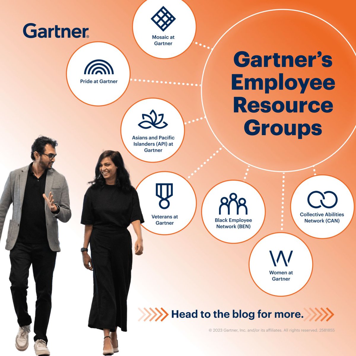 Gartner Employee Resource Groups support the associate experience by providing opportunities to connect, educate and celebrate moments that matter.

Learn more about our ERGs and about our ERG leaders: gtnr.it/4cZ48Kw #LifeAtGartner