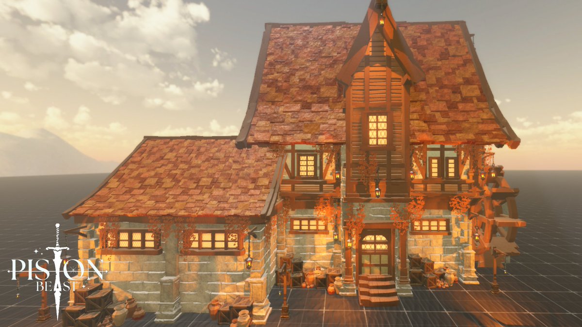 Medieval WaterMill House!

COMMISSIONS OPEN!  
Contact me on my Discord: PistonBeast    

#ROBLOX I #RobloxDev I #RobloxDevs