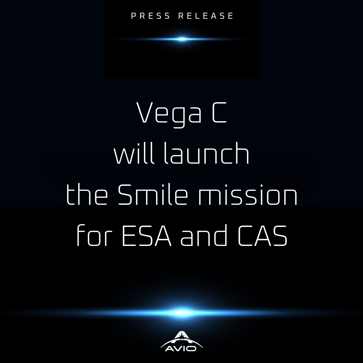 The @esa has selected #VegaC to launch the Solar wind Magnetosphere Ionosphere Link Explorer (Smile) mission. Smile will be launched from the Europe’s Spaceport in French Guiana. The launch is expected for late 2025. Read the press release: bit.ly/3xVawT0 #avio #space