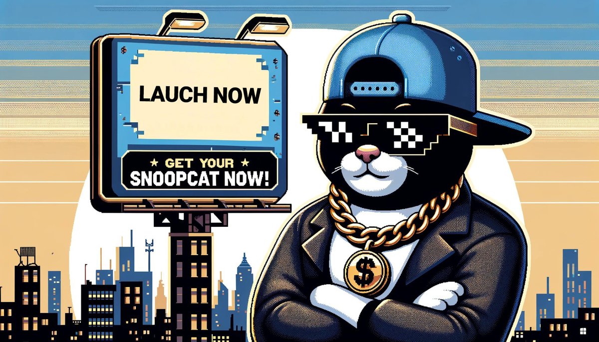 🐱Inspired by the legendary Snoop Dogg but forged in the crucible of the underworld,
🐱 Website: snoopcats.org
🐱 Twitter: twitter.com/snoopcattoken
#snoopcat #memecoin #BSC 
7MVZ5S

#altcoin #cryptotrader #trade #selfemployed